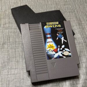 Championship Bowling Game/ Cartridge - Gray